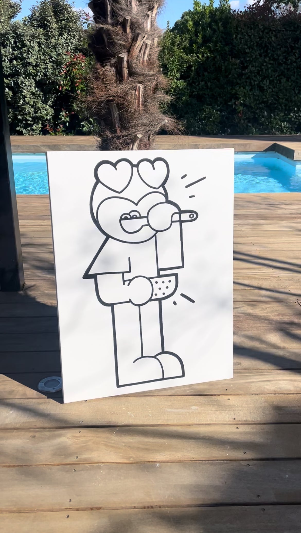 TABLEAUX GOOD MORNING MAC DEHORS